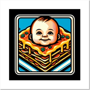 baby lasagna Posters and Art